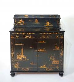 English William IV Chinoiserie Painted Chiffonier form Cabinet circa 1835 - 4551614