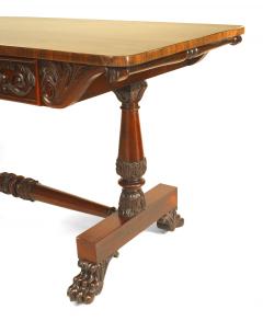 English William IV Rosewood Davenport Table - 4630522