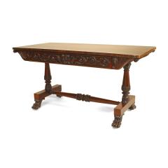 English William IV Rosewood Davenport Table - 4646442