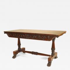 English William IV Rosewood Davenport Table - 4646449