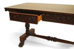 English William IV Rosewood Davenport Table Desk - 729858