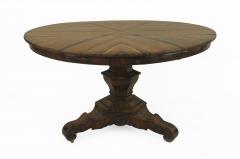 English William IV Zebra Wood Center Tilt Top Table - 1424417