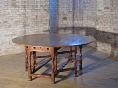 English William Mary early 18th Century Walnut Double Gateleg Table - 3534463