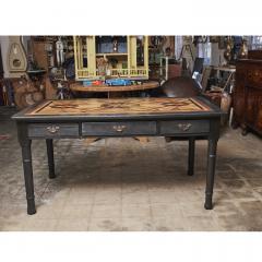 English Writing Table with Parquetry top - 4022483