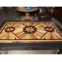 English Writing Table with Parquetry top - 4022484