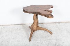 English Yew Root Wood Side Table - 2556744