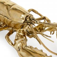 English brass inkwell in the form of a lobster - 1558838