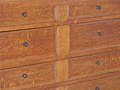 English late 17th Century Blond Oak commode Chest of Drawers - 3479037