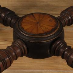 English octagonal inlaid table from the 20 - 4127121