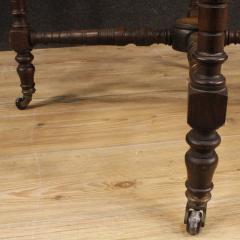 English octagonal inlaid table from the 20 - 4127124