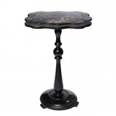 English papier mach tilt top candle stand 1860 - 2324901