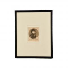 Engraved Hans Holbein Portrait circa 1700 - 3701945