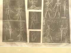 Engraving of an Egyptian Monument France Circa 1810 - 1486637