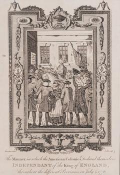 Engraving of the Declaration of Independence - 4527590