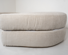 Ennio Chiggio Mid Century Modern Sofa by Ennio Chiggio for Nikol International 1970s - 3738176