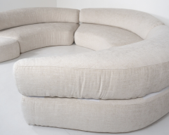 Ennio Chiggio Mid Century Modern Sofa by Ennio Chiggio for Nikol International 1970s - 3738177