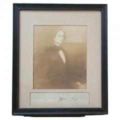 Enoch Wood Perry Jr Very Rare Jefferson Davis Portrait Engraving as a Young Man by EW Perry - 3374668