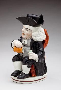 Enoch Wood Toby Jug of Dr Johnson with Cover - 106070