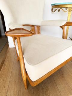 Enrico Ciuti Pair of Lounge Chairs by Enrico Ciuti - 4440233