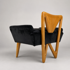 Enrico Ciuti Rare Armchair and Footstool - 4638563