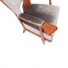 Enrico Ciuti Rare Pair of Easy Chairs by Enrico Ciuti - 981939