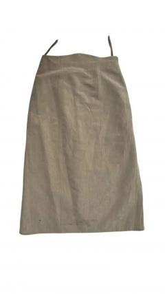 Enrico Coveri Enrico Coveri Paris Linen Silk Asymmetric Zip Jacket and Skirt Ensemble - 4096861