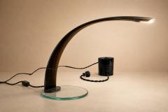 Enrico Furio Dominici Table lamp with glass base and painted aluminum structure Enrico Furio Dominici - 4596954