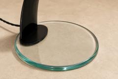 Enrico Furio Dominici Table lamp with glass base and painted aluminum structure Enrico Furio Dominici - 4596958
