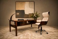 Enrico Furio Dominici Table lamp with glass base and painted aluminum structure Enrico Furio Dominici - 4596961