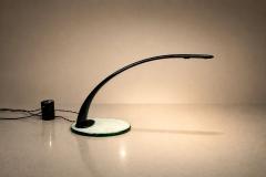 Enrico Furio Dominici Table lamp with glass base and painted aluminum structure Enrico Furio Dominici - 4596964