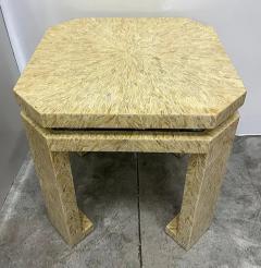 Enrique Garcel 1980s Enrique Garcel Overscale Antler Side Table Art Deco Revival Columbia - 3946613