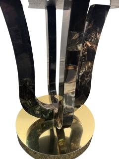 Enrique Garcel EXCEPTIONAL TESSELATED HORN BRASS ART DECO REVIVAL TABLE BY ENRIQUE GARCEL - 4605150