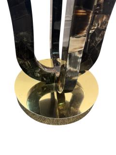 Enrique Garcel EXCEPTIONAL TESSELATED HORN BRASS ART DECO REVIVAL TABLE BY ENRIQUE GARCEL - 4605151
