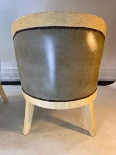 Enrique Garcel EXTRAORDINARY PAIR OF ENRIQUE GARCEL RAMS HEAD CLUB CHAIRS - 1420743
