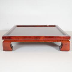 Enrique Garcel Enrique Garcel Mid Century Modern Lacquered Goatskin Pagoda Style Bar Tray - 1561028