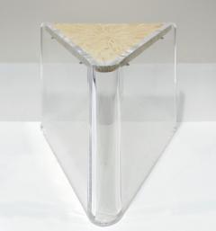 Enrique Garcel Enrique Garcel Pair of Lucite and Bone Nesting Tables 1970s - 284160