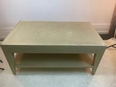 Enrique Garcel MODERN LINEN EXTENDING SHELVES COFFEE TABLE - 2080245