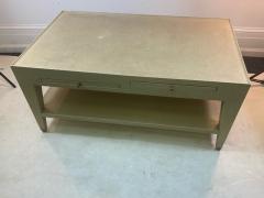 Enrique Garcel MODERN LINEN EXTENDING SHELVES COFFEE TABLE - 2080251
