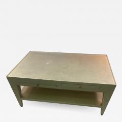 Enrique Garcel MODERN LINEN EXTENDING SHELVES COFFEE TABLE - 2084636