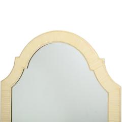 Enrique Garces Elegant Mirror in Tessellated Bone 1970s - 2337989