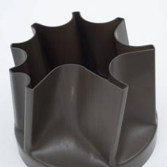 Enzo Mari Enzo Mari Dark Brown Moulded Plastic Bambu Vessel for Danese Italy 1969 - 688708