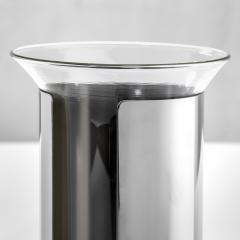 Enzo Mari Enzo Mari Vase Model Camicia in Glass and Aluminum 60s - 2469714