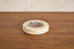 Enzo Mari Travertine Ashtray attrributed to Enzo Mari - 4607205