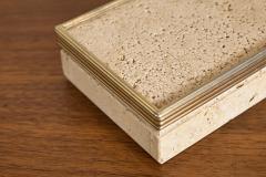 Enzo Mari Travertine Box attributed to Enzo Mari - 4607316