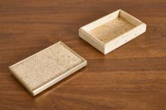 Enzo Mari Travertine Box attributed to Enzo Mari - 4607322