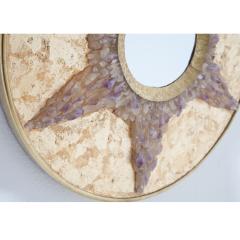 Enzo Missoni Enzo Missoni Sunburst Mirror Italy 1970s - 4521583