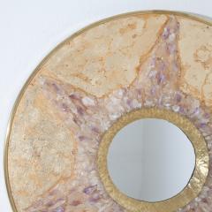 Enzo Missoni Enzo Missoni Sunburst Mirror Italy 1970s - 4521585