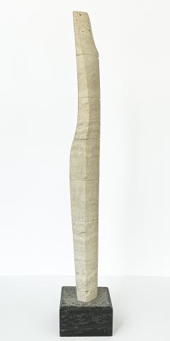 Enzo Torcoletti Enzo Torcoletti Abstract Travertine Sculpture - 3659141