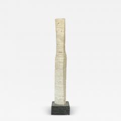 Enzo Torcoletti Enzo Torcoletti Abstract Travertine Sculpture - 3661306