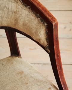 Ephraim Stahl 19th c Gustavian Barrel Back Armchairs - 4340116